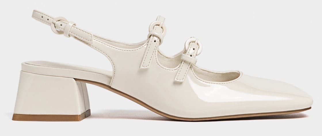 Bailarinas destalonadas tipo Mary Jane