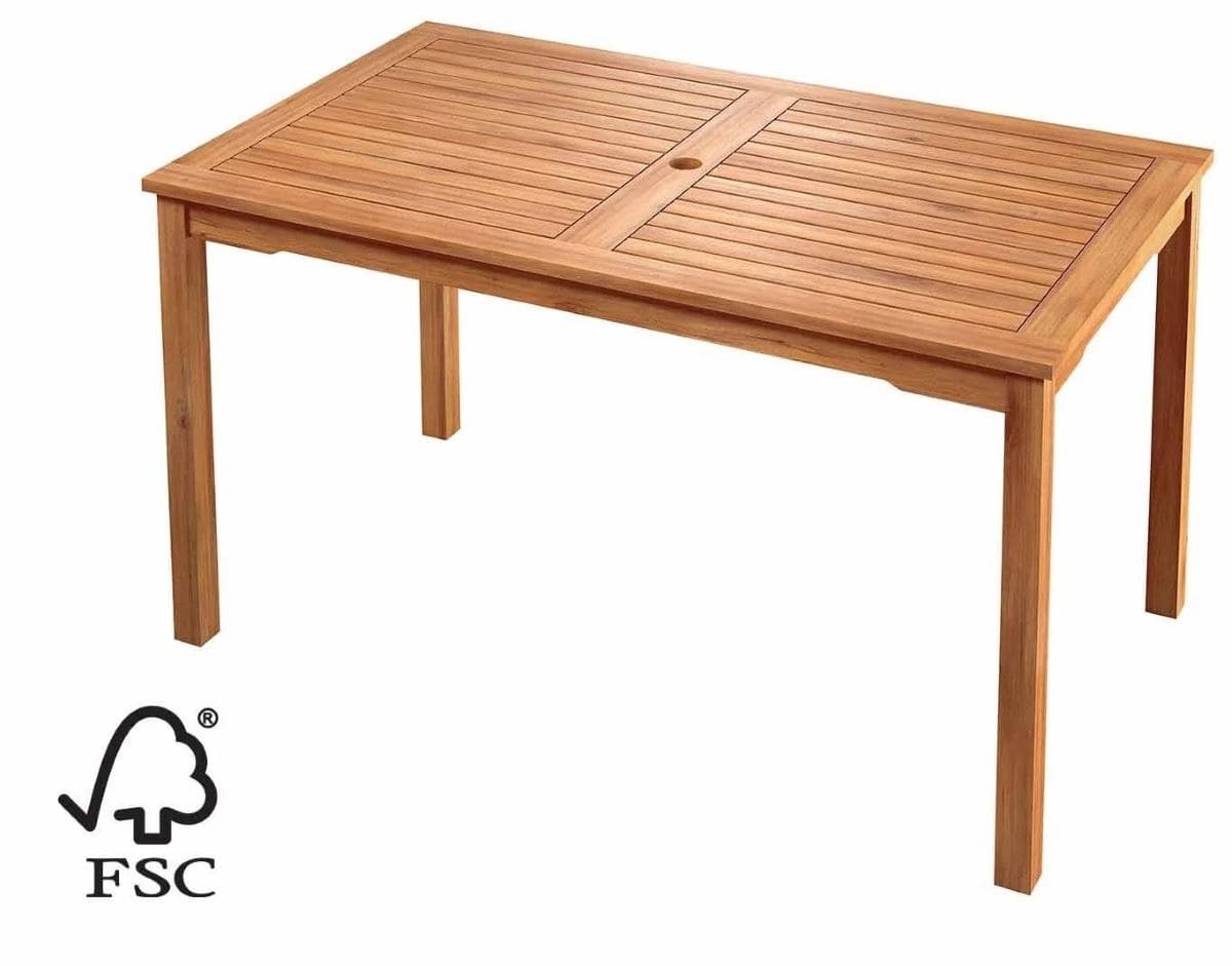 Mesa de madera para jardín Sevilla