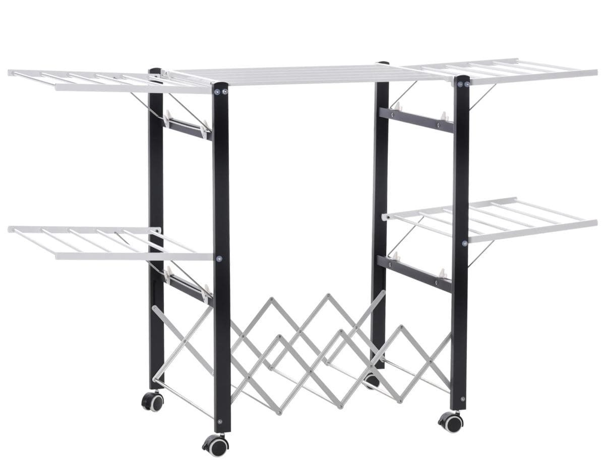 Tendedero de ropa plegable Homcom