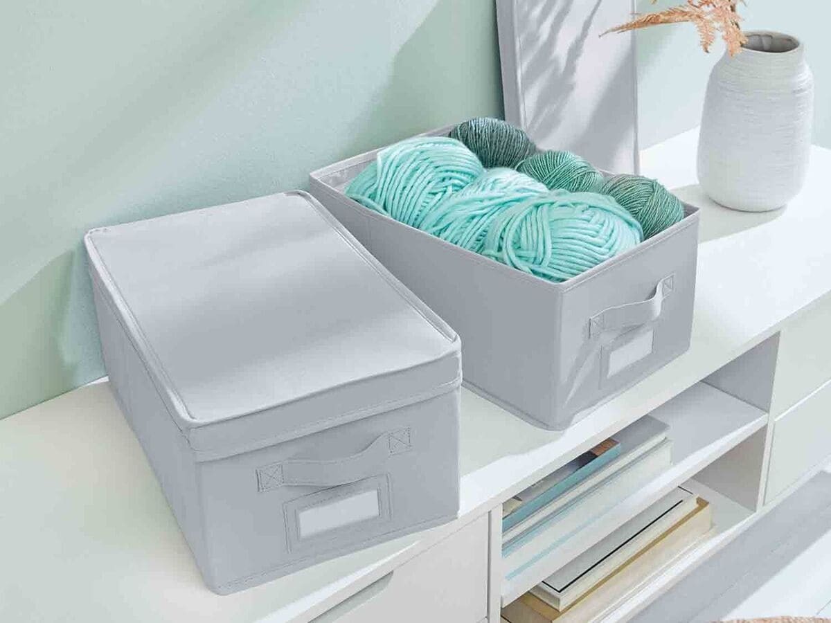 Pack de 2 cajas de ordenación