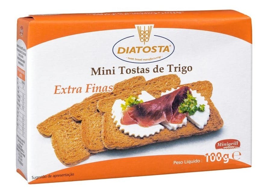 Mini tostadas de trigo Minigrill extra finas