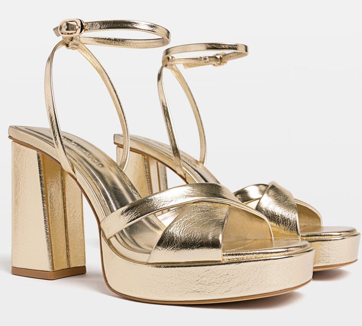 Sandalias de tacón con plataforma