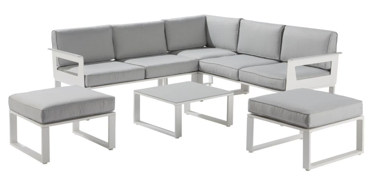 Set de porche esquinero NATERIAL Odyssea de Leroy Merlin