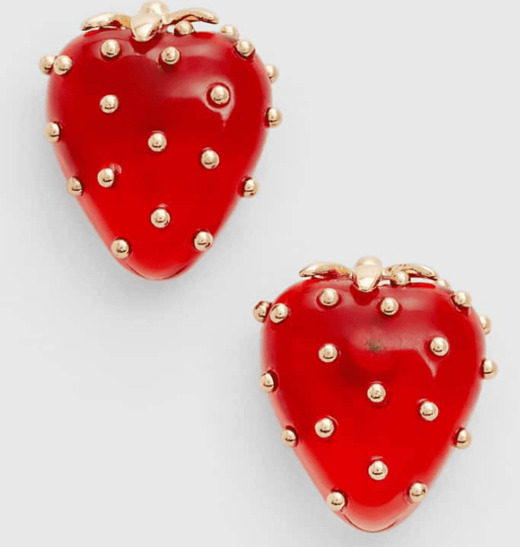 Pendientes fresa
