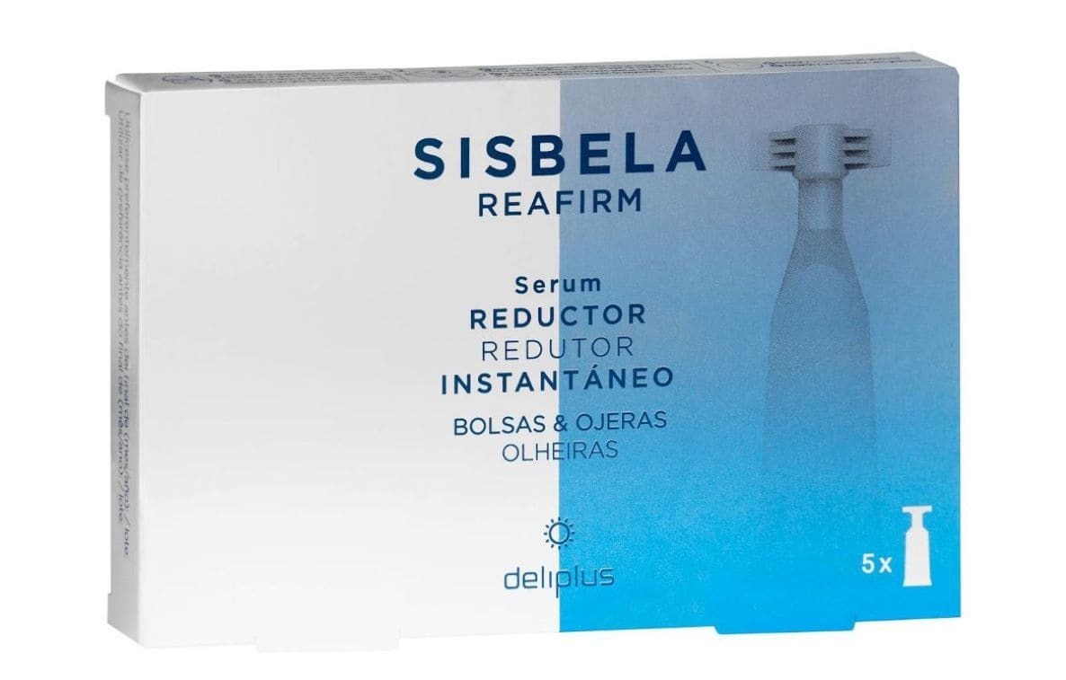Sérum reductor instantáneo de bolsas y ojeras Deliplus Sisbela Reafirm 