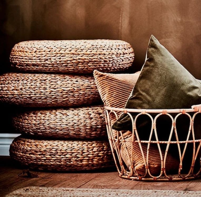 Puf de fibras de platanera ALSEDA