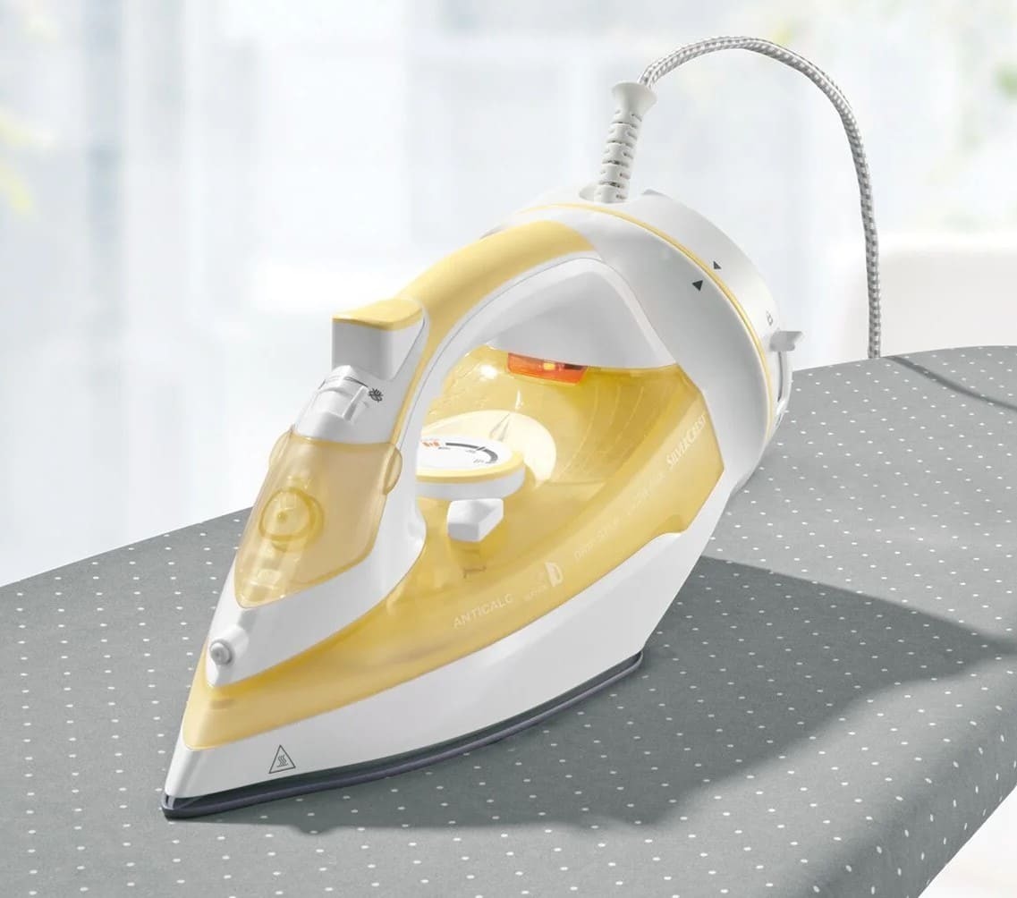 Plancha de vapor inalámbrica de 2400 W Silver Crest