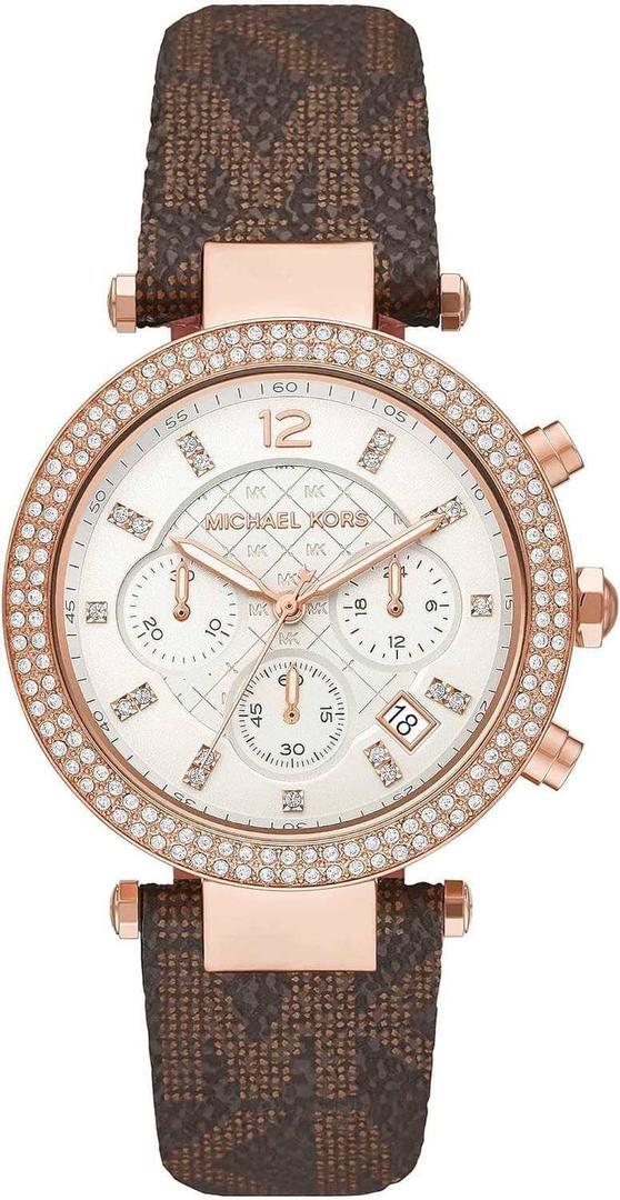 Michael Kors Parker Reloj para Mujer con cronógrafo de Amazon