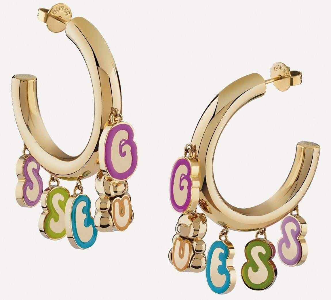 Pendientes rock candy de Guess