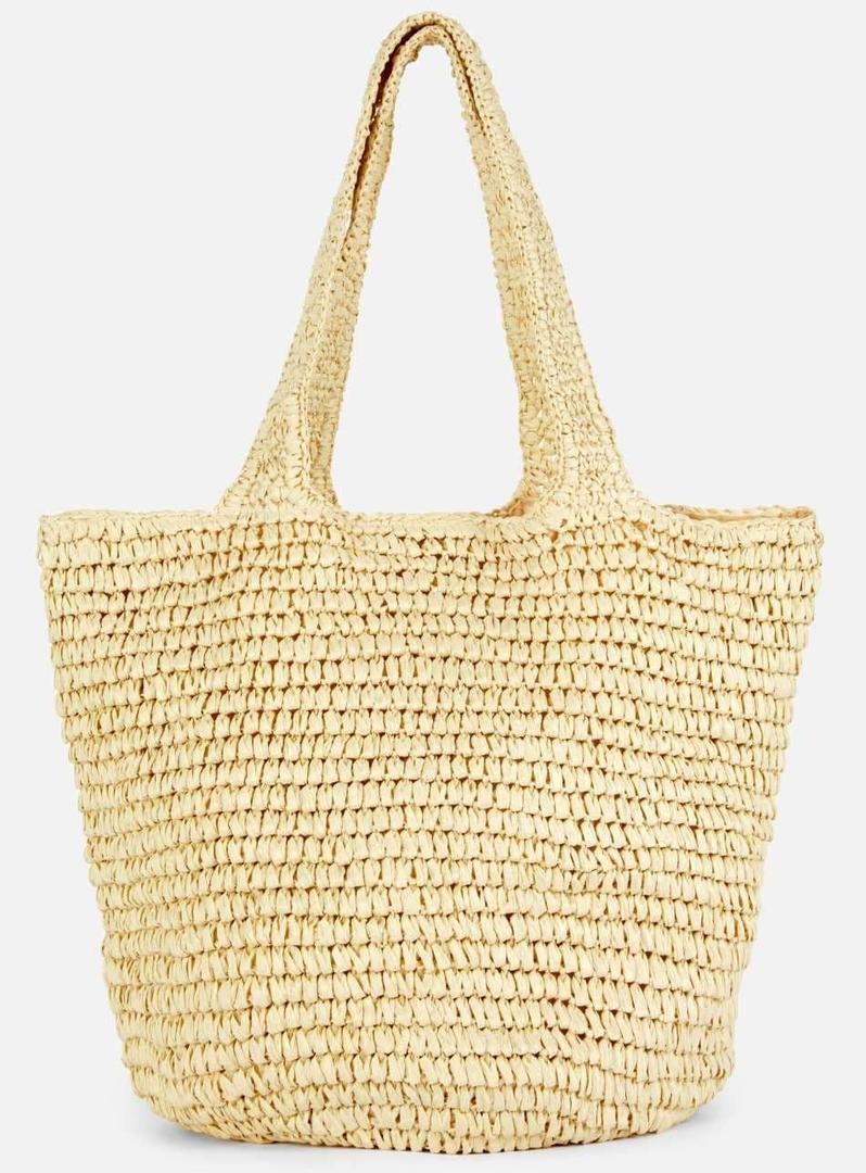 Bolso tote de paja extragrande de Paula Echevarría de Primark