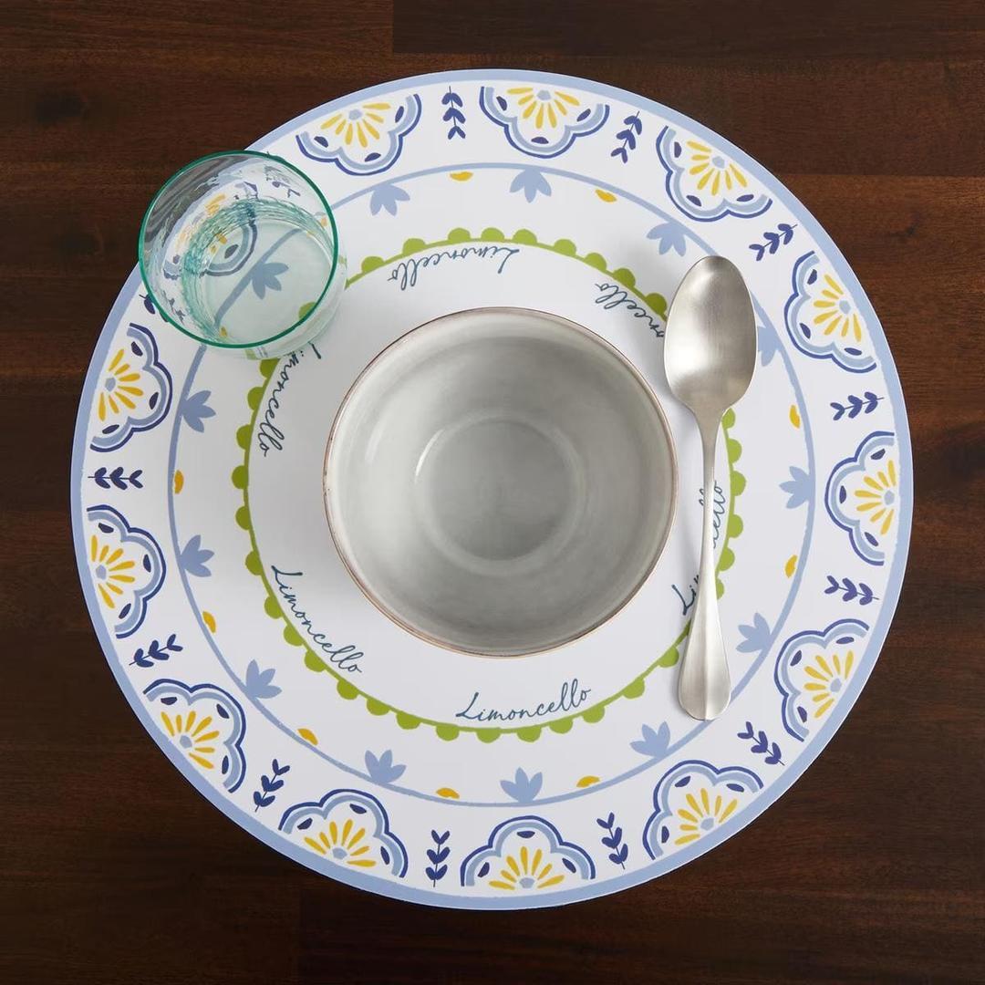 Mantel individual de PVC Citron