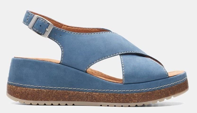 Sandalia de cuña Kassanda Step