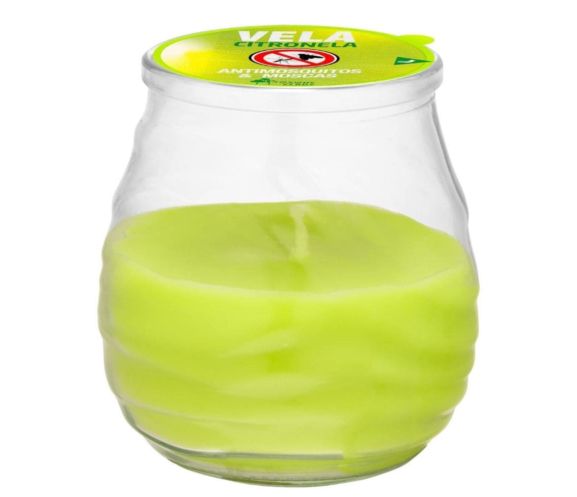 Vela citronela antimosquitos y moscas Bosque Verde