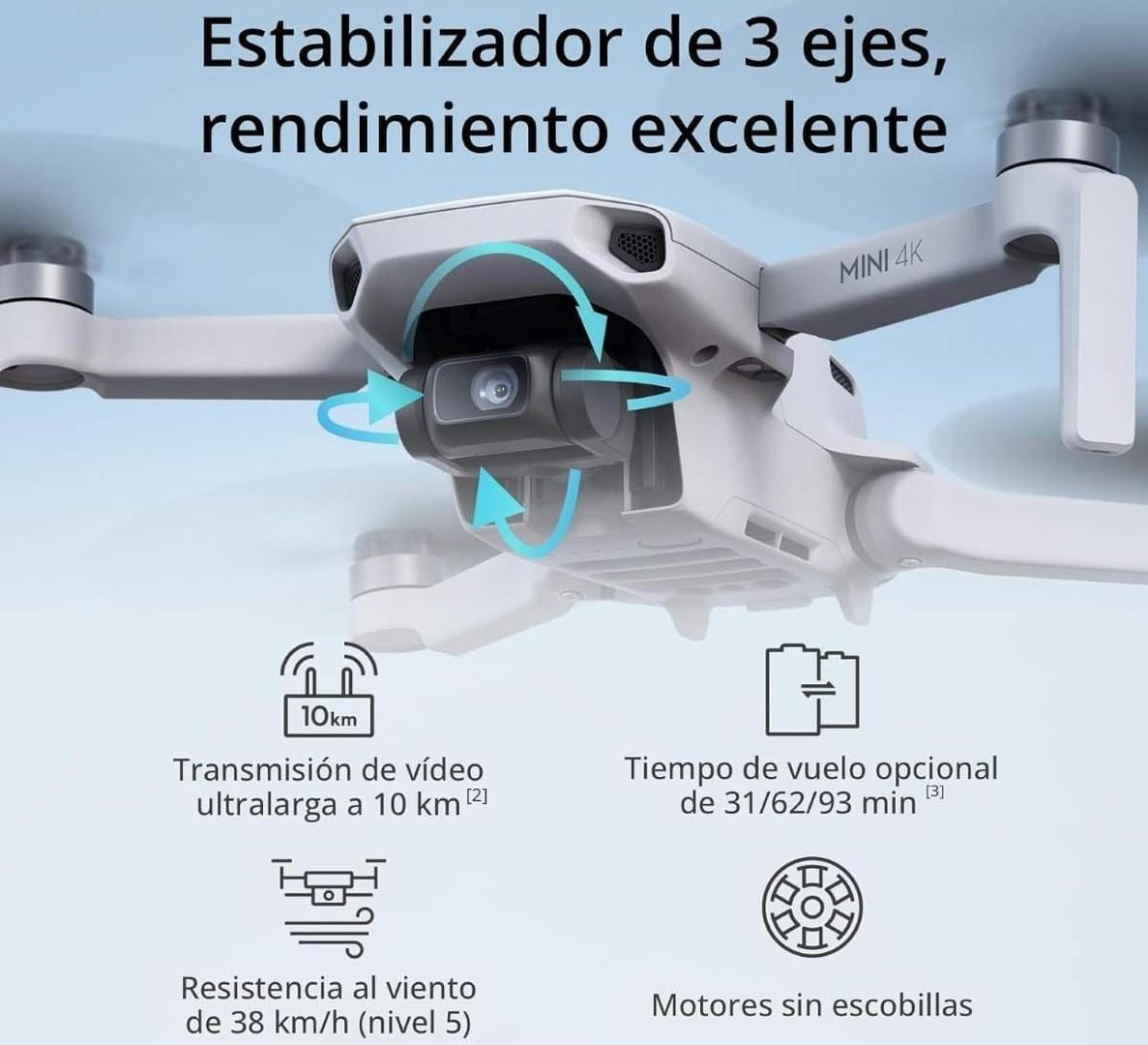 DJI Mini 4K dron con cámara 4K UHD de Amazon