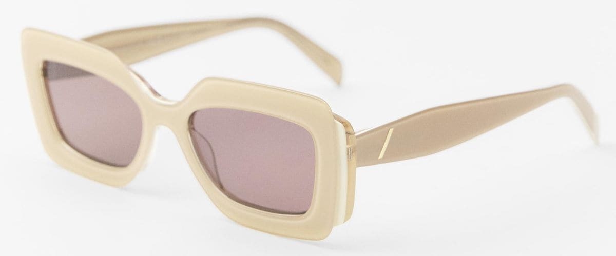 Gafas de sol doble marco acetato de Zara