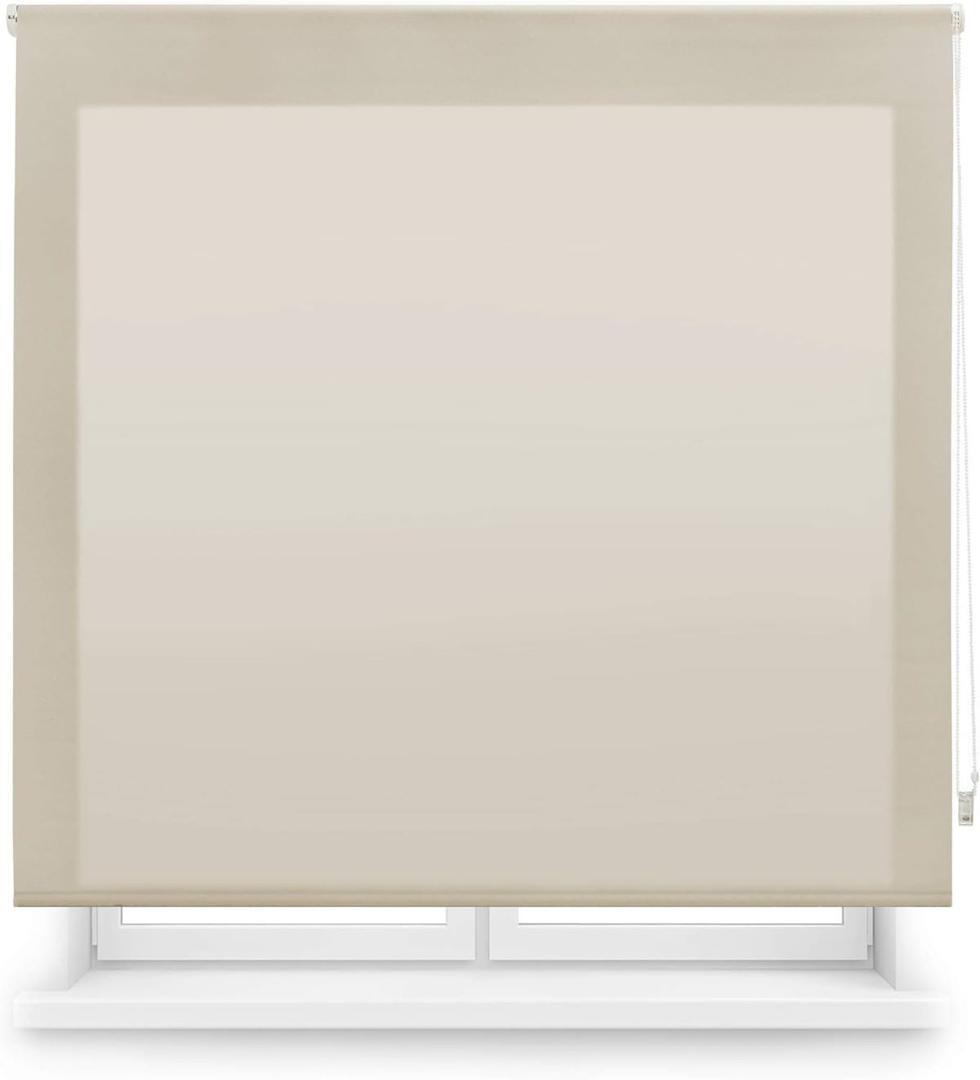 Estor enrollable translúcido Blindecor Ara de Amazon