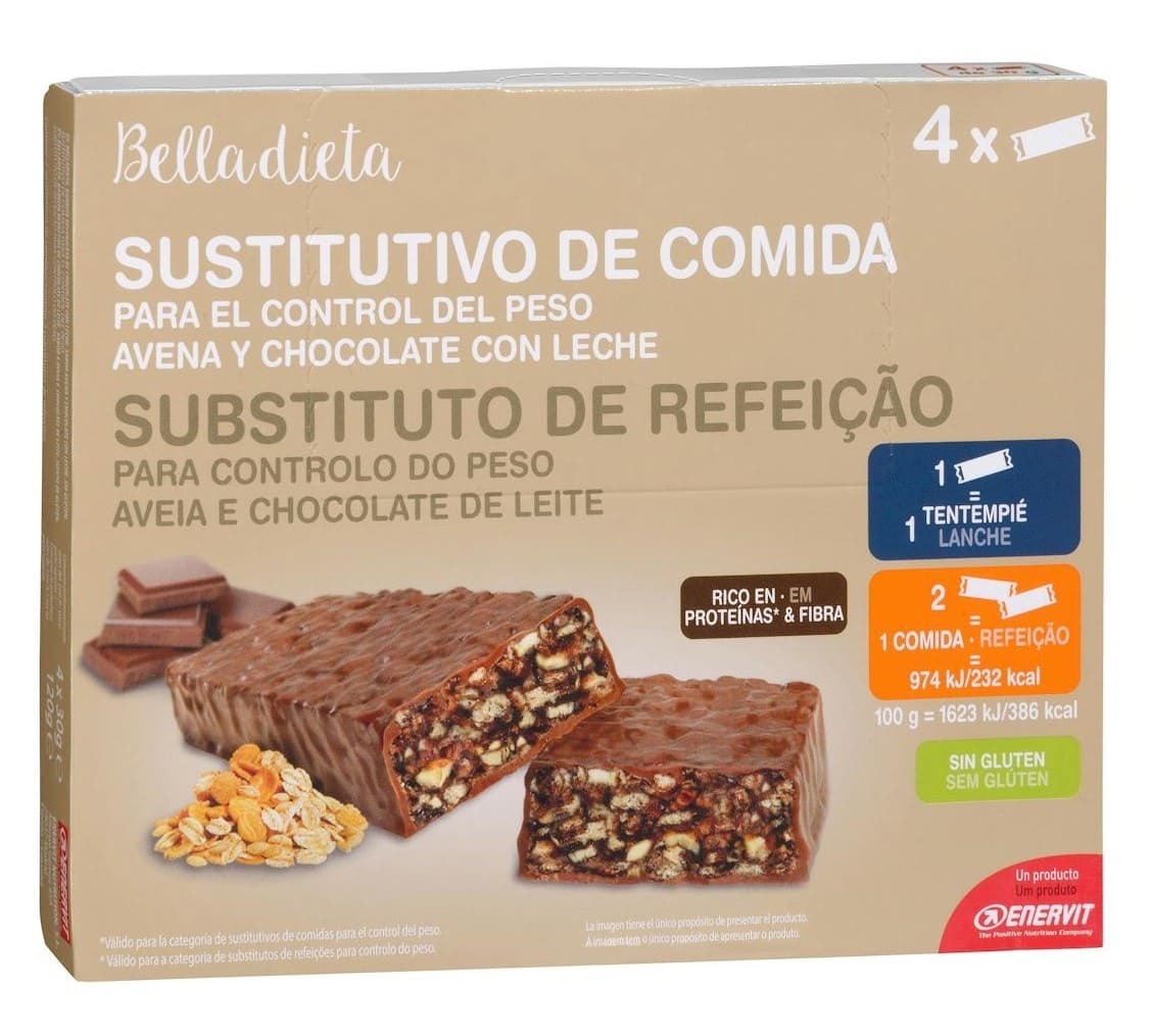 Barritas Sustitutivo de comida Belladieta Enervit