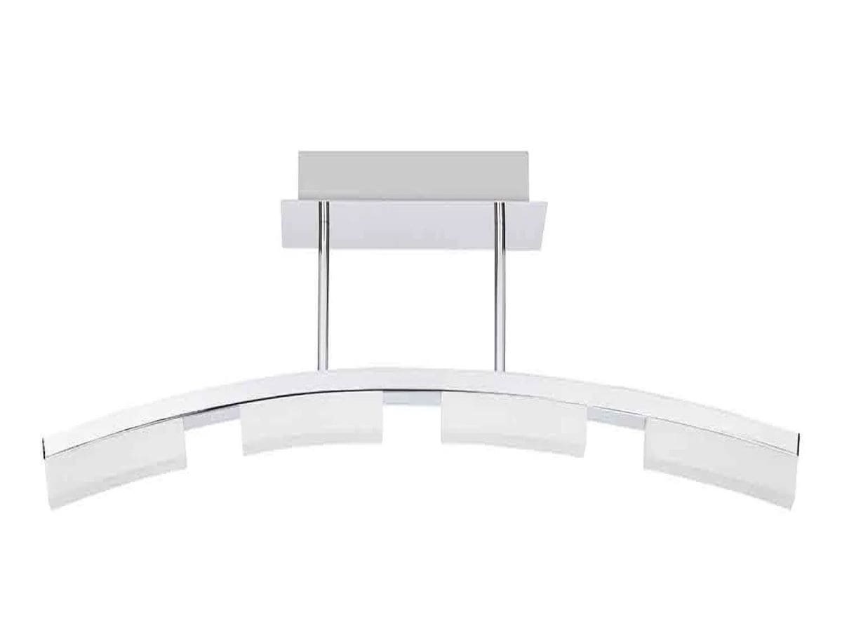 Lámpara LED de techo con viga curva