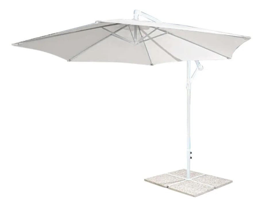 Sombrilla de jardín con mástil lateral NORMA