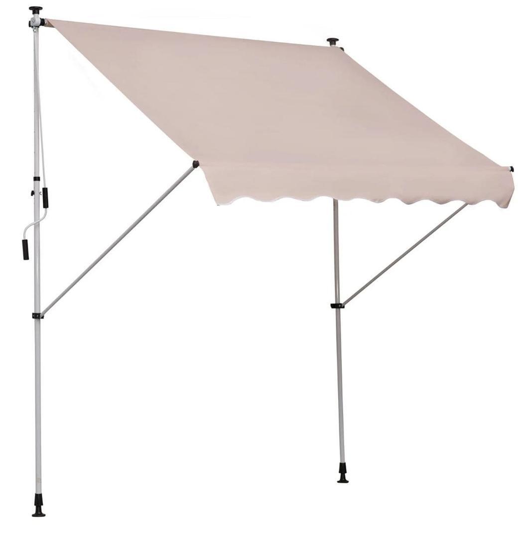 Toldo manual retráctil Outsunny