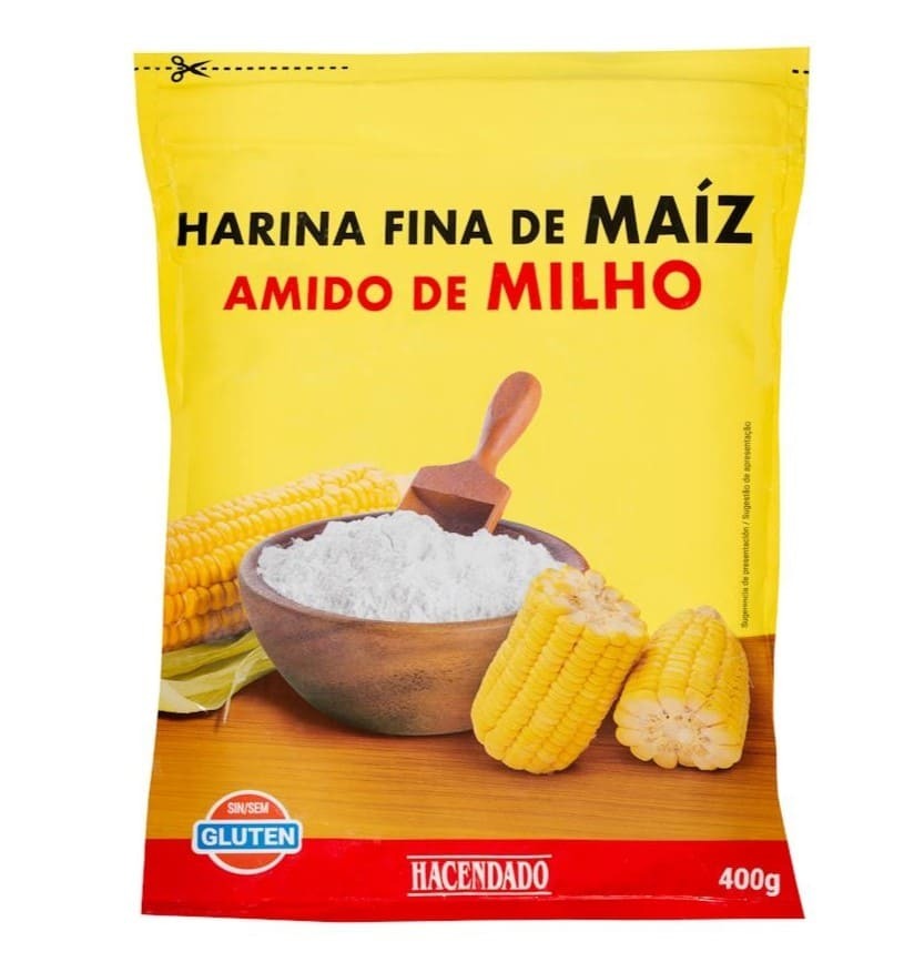 Harina fina de maíz Hacendado