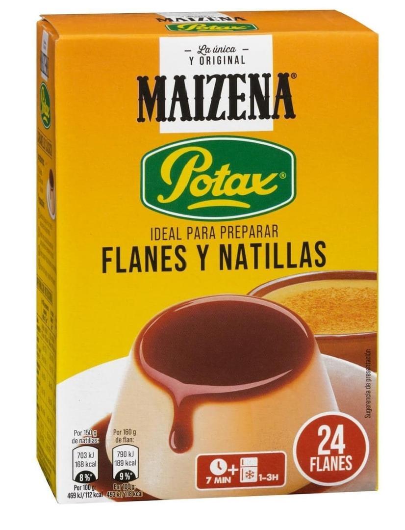 Preparado en polvo flanes y natillas