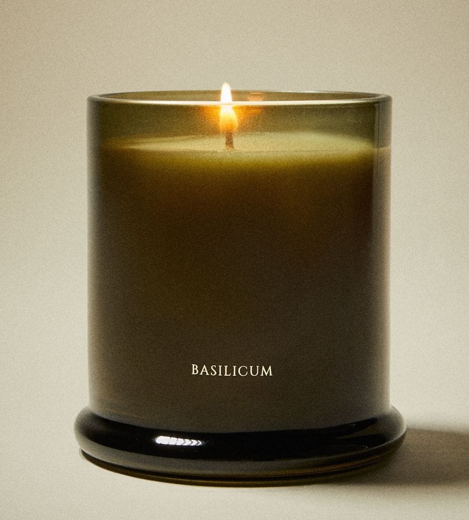 Vela aromática Basilicum
