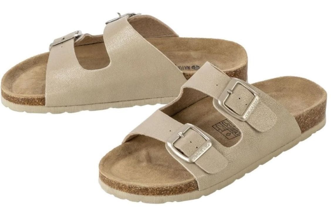 Sandalias con hebillas para mujer