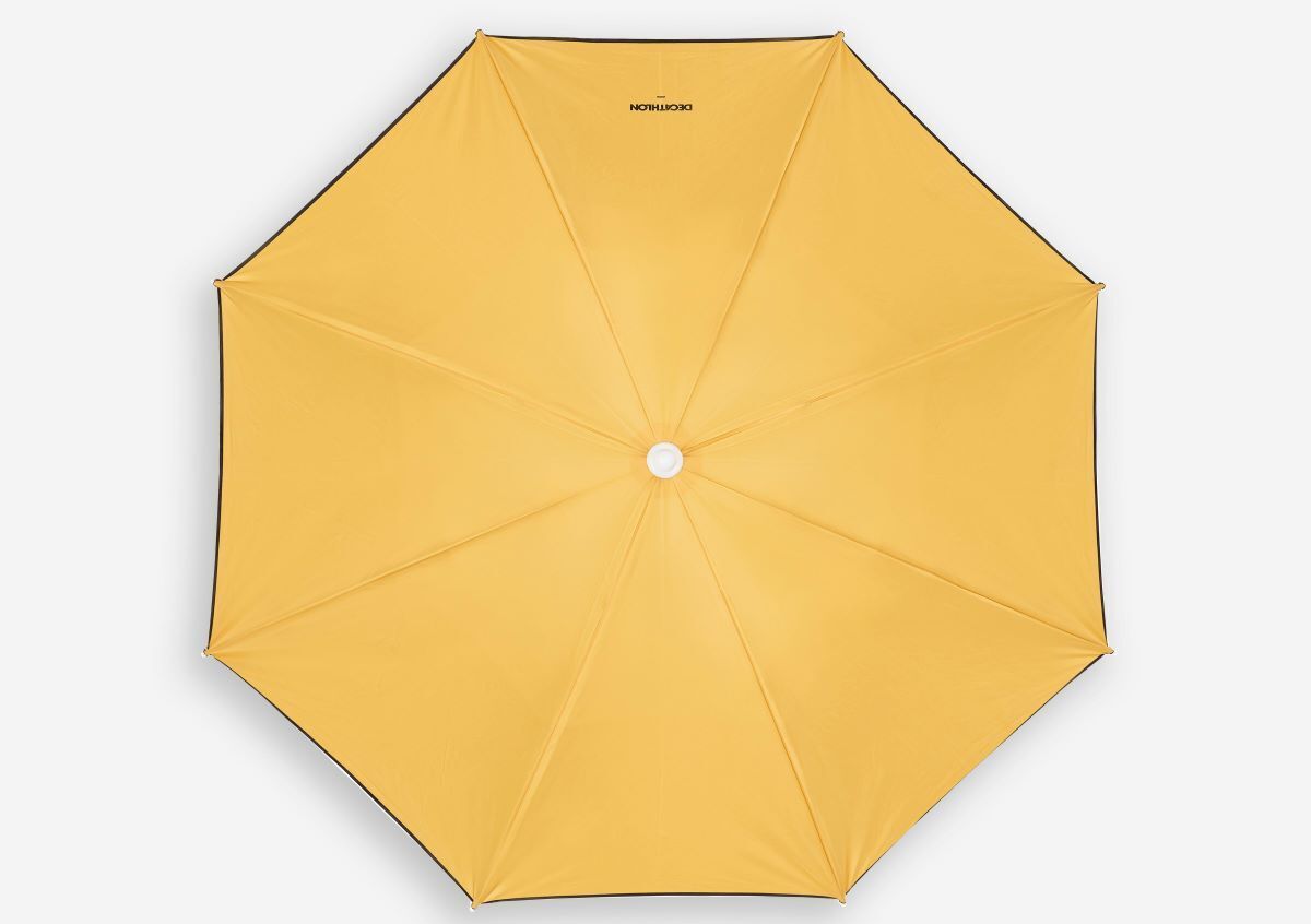 Sombrilla de playa Paruv 160 plegable UPF 50+ para 2 personas de Decathlon