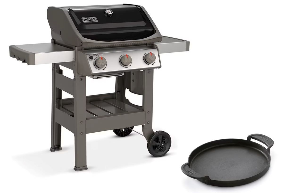 Barbacoa de gas de 3 quemadores Spirit II E310 GBS Weber de El Corte Inglés