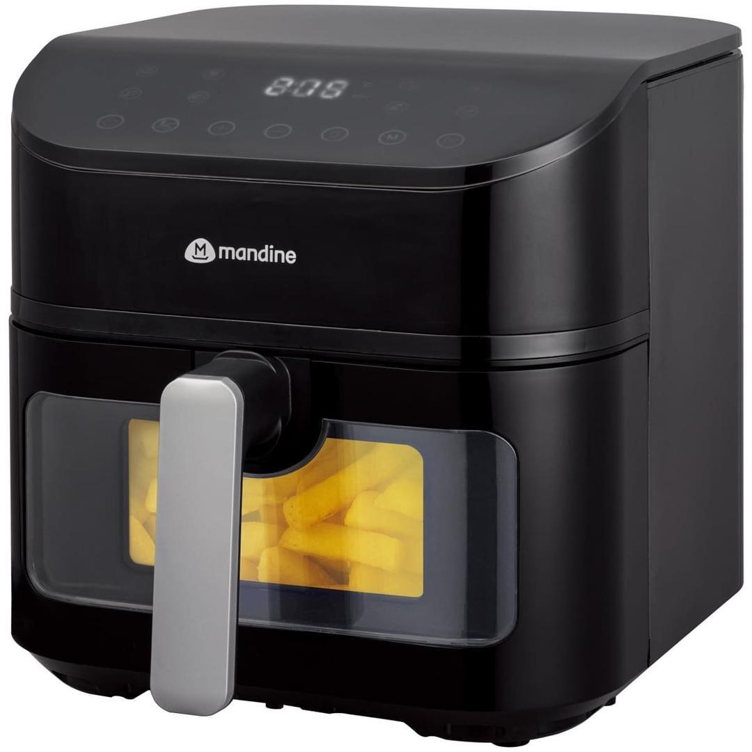 La freidora de aire sin aceite Mandine MAF6L160 con 1600 W y 6 litros en Carrefour
