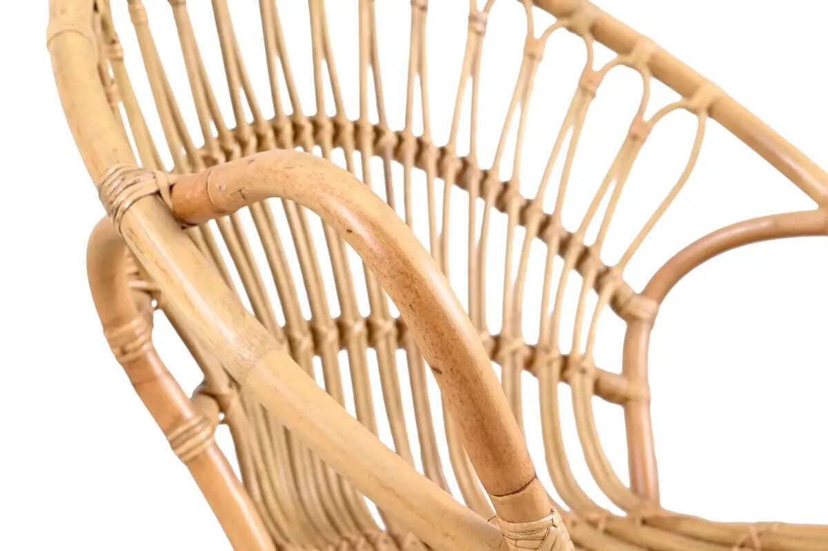 El conjunto de muebles de exterior Bombai de ratán natural para dos comensales de Leroy Merlin