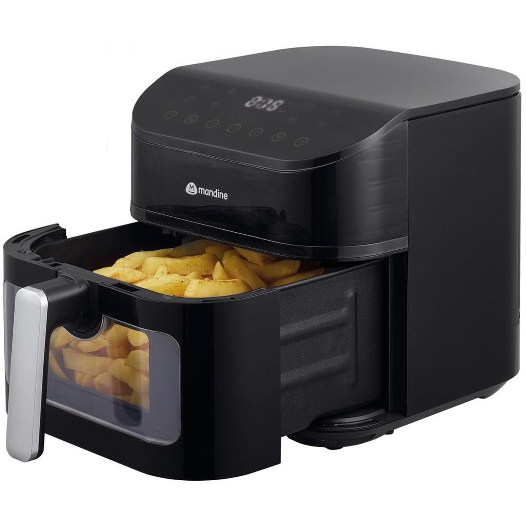 La freidora de aire sin aceite Mandine MAF6L160 con 1600 W y 6 litros en Carrefour