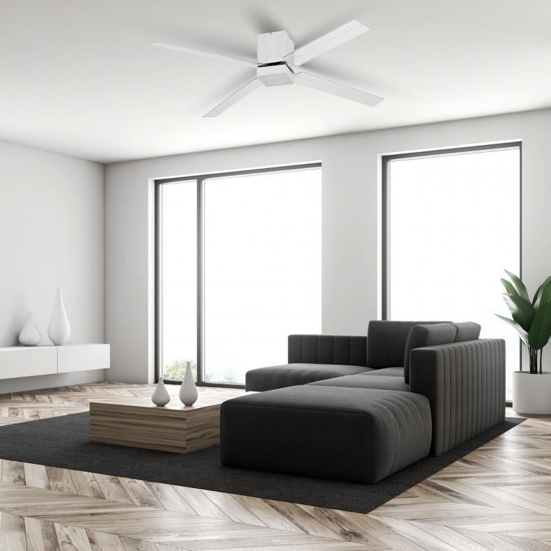 Ventilador de techo con luz motor DC Zonda de Leroy Merlin