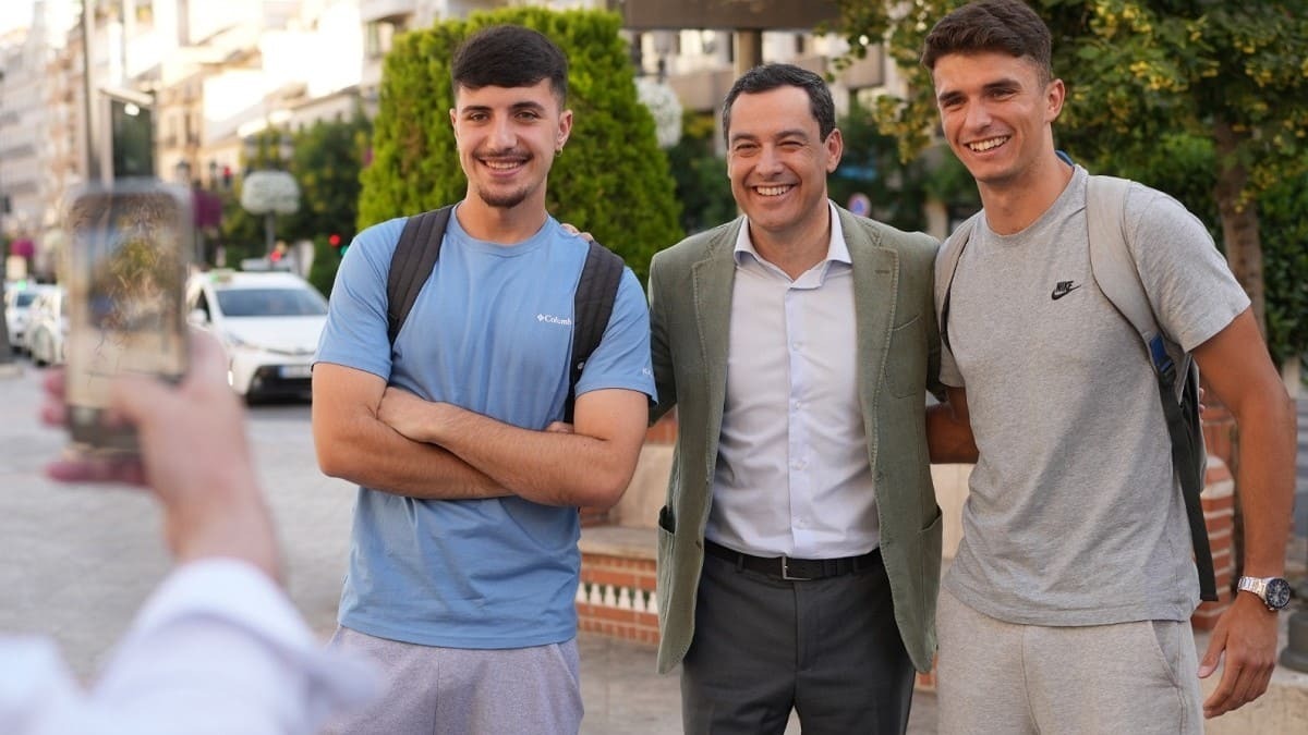 El presidente de la Junta de Andalucía ha vuelto a pedir el voto a los jóvenes