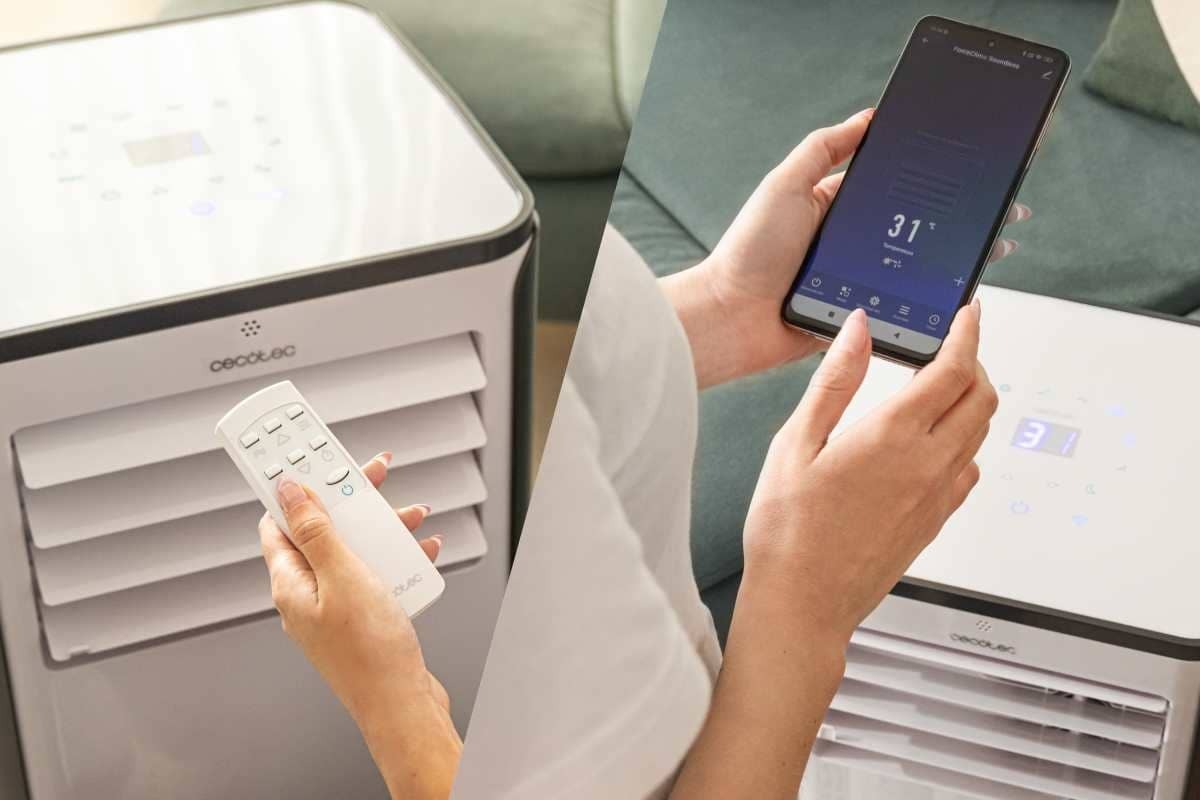 Aire acondicionado portátil Cecotec ForceClima 9500 Soundless Heating Connected de Media Markt