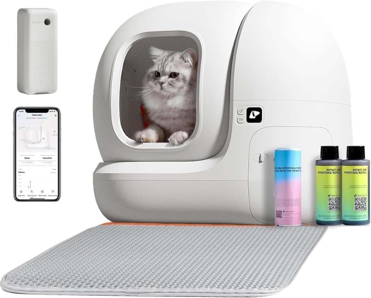 PETKIT Pura MAX Arenero Gatos Autolimpiable de Amazon