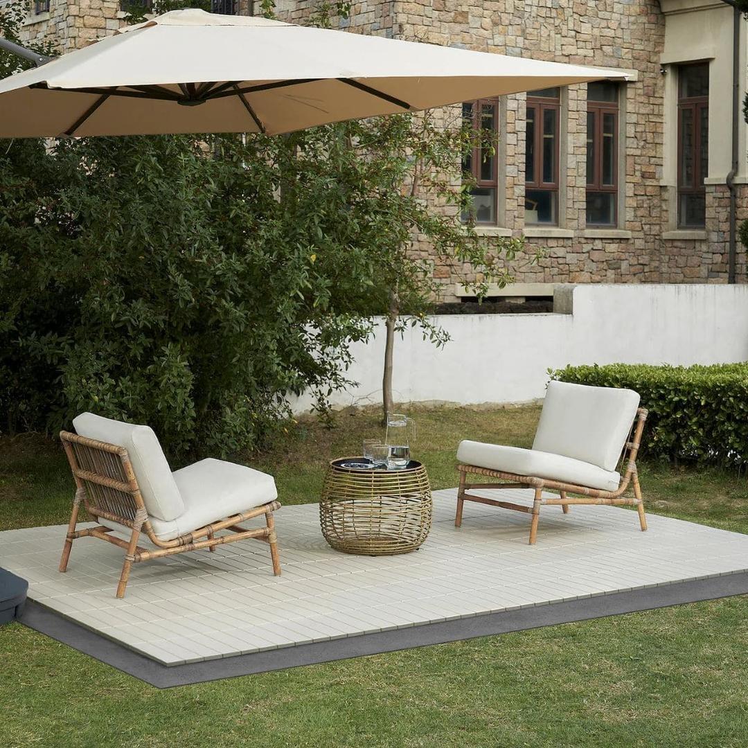 Conjunto de muebles de jardín de la serie TVARÖ y FRÖSÖN de Ikea