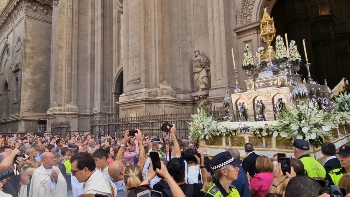 La procesión del Corpus de Granada
