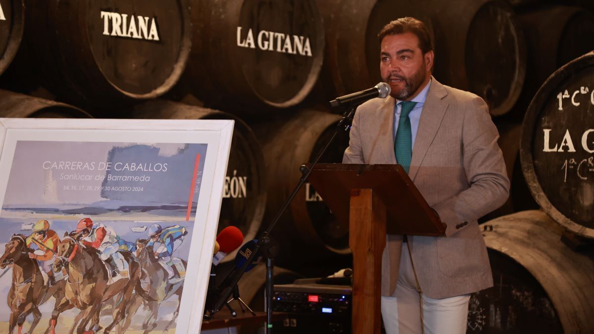Presentación del cartel anunciador de la 179 edición de las carreras de caballos de Sanlúcar | Cristo García