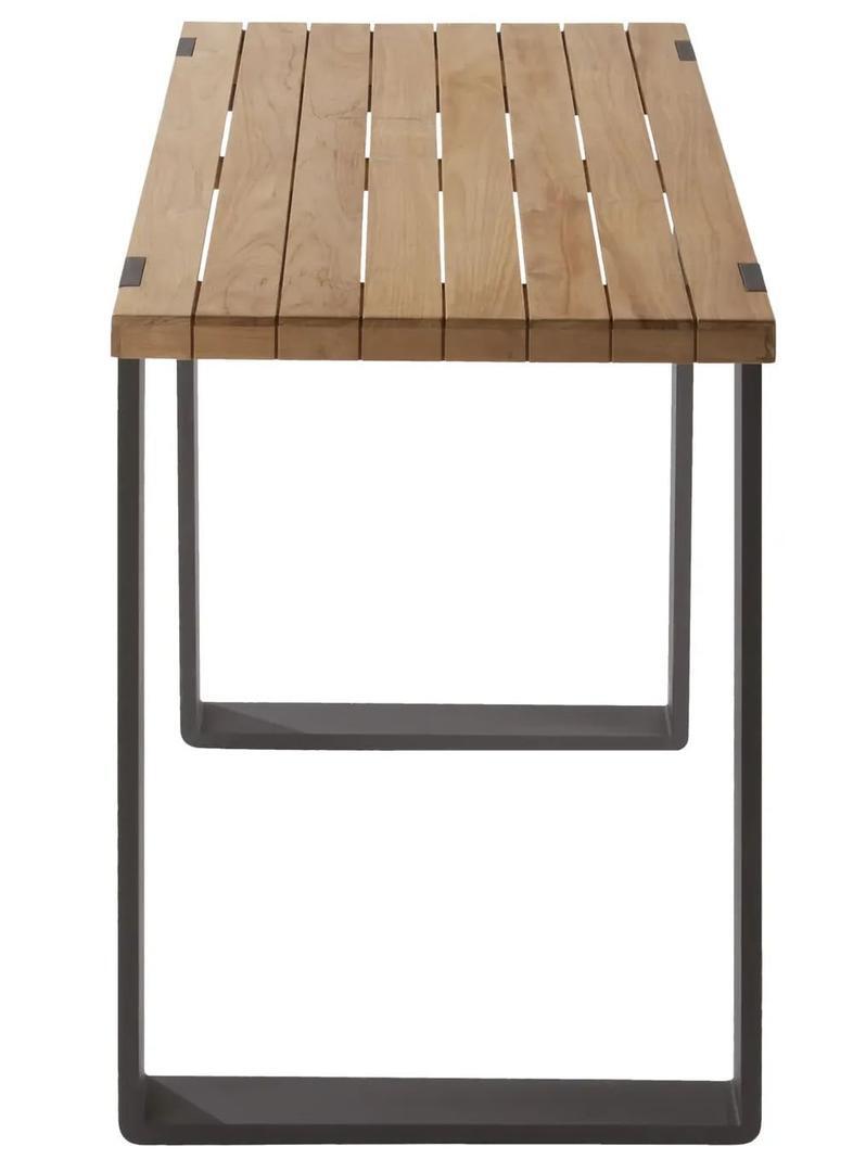 El conjunto de jardín Bermeo I de teca/aluminio para 4 personas de Leroy Merlin