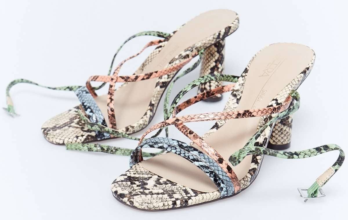 Sandalia tacón de Sfera