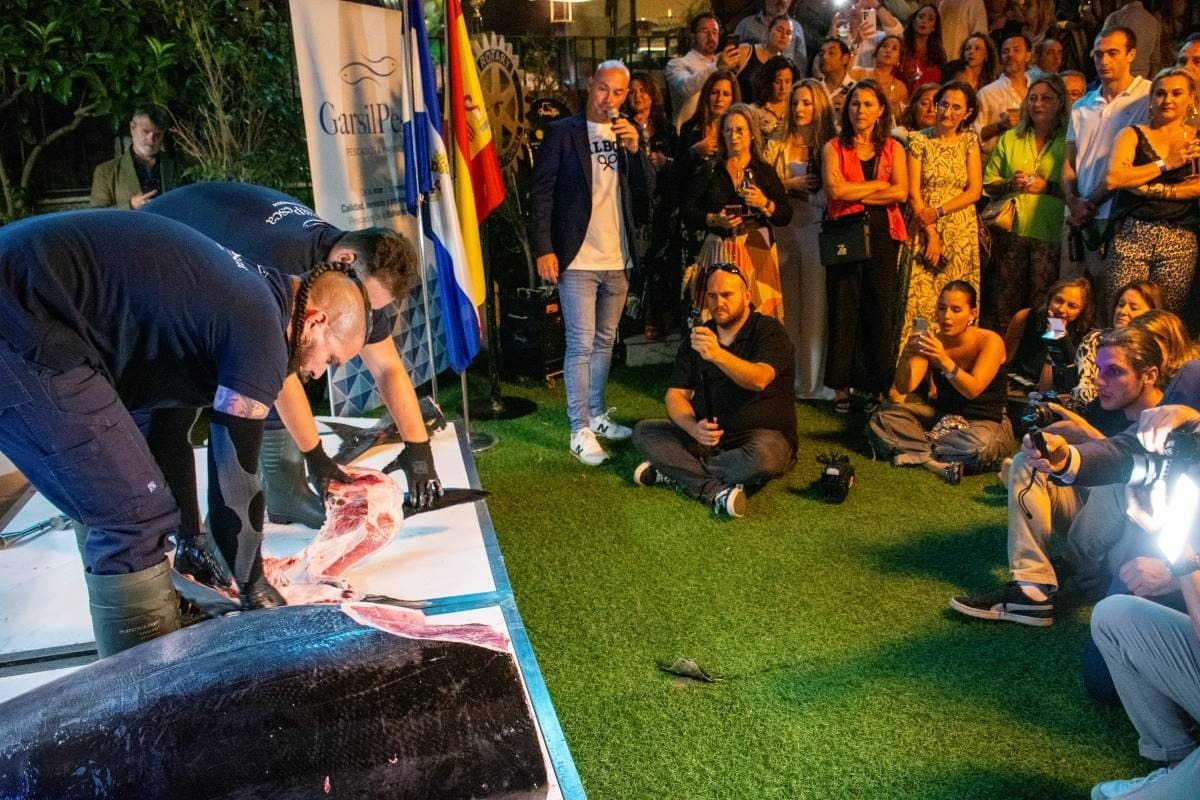 El ronqueo solidario contó con numerosa presencia de público | Noelia Herrera para ElMIRA