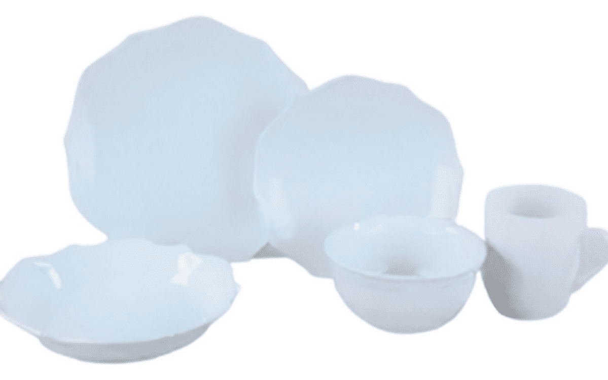 Vajilla porcelana blanca Romeo