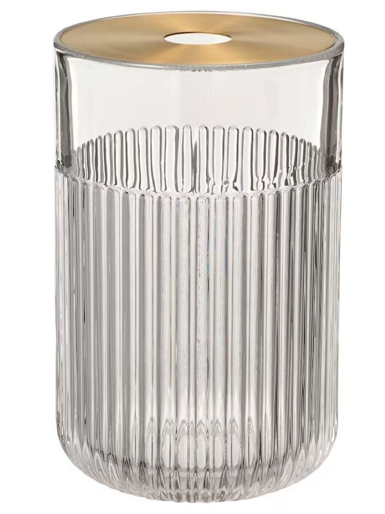 Vaso con accesorio metal GRADVIS