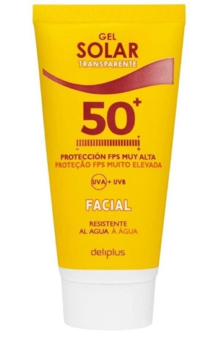 Gel protección solar facial anti-edad Deliplus