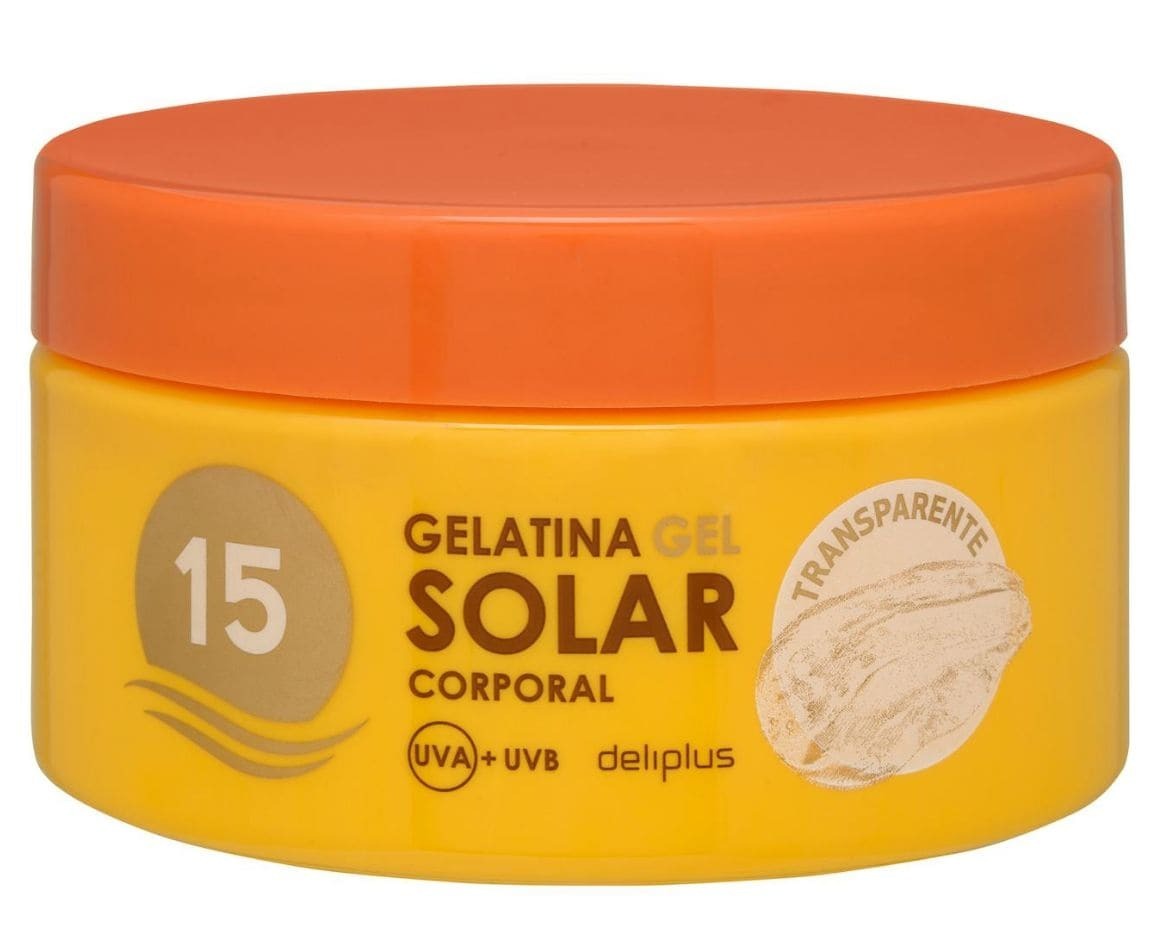 Gelatina solar corporal Deliplus