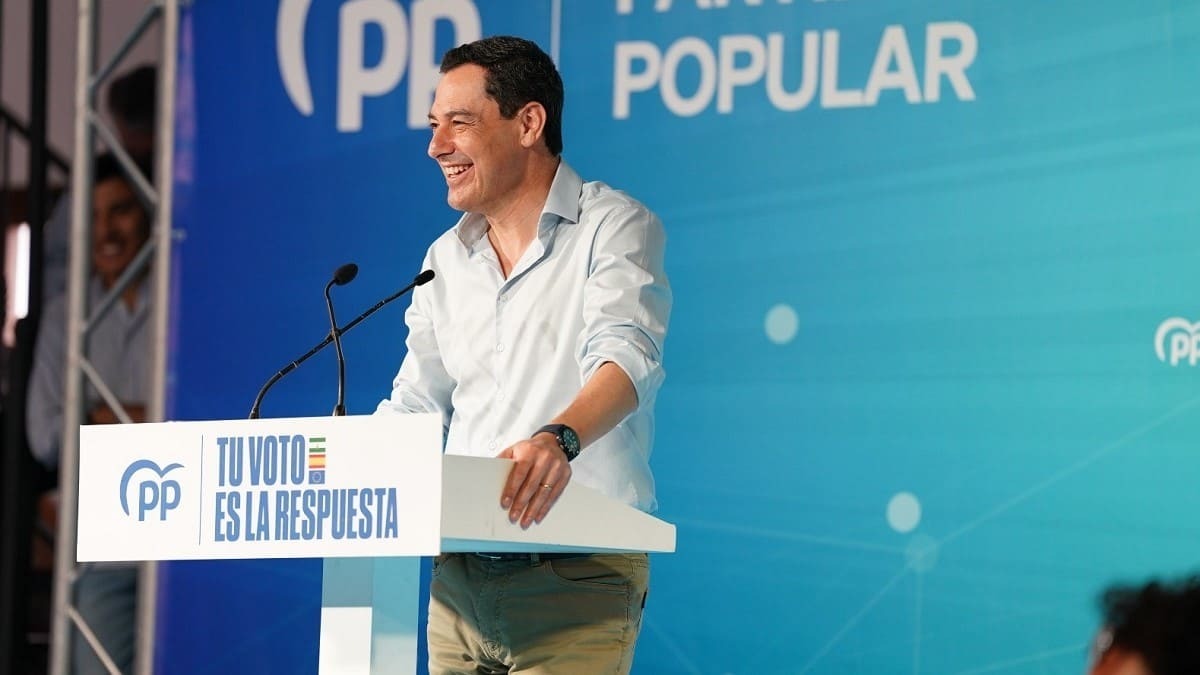 El presidente de la Junta de Andalucía, Juanma Moreno (11)
