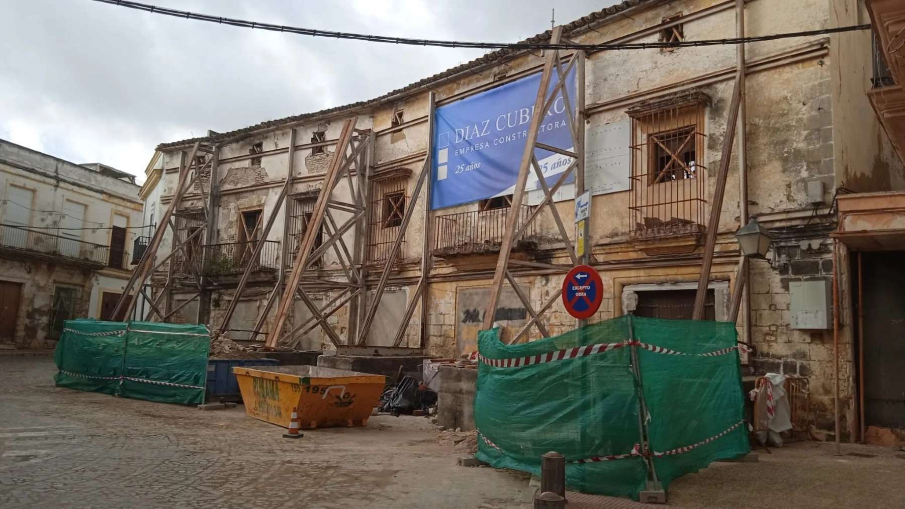Obras en el Museo del Flamenco de Andalucía en Jerez