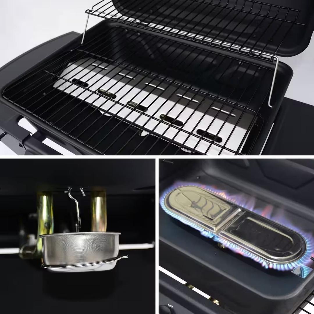 La barbacoa de gas con dos quemadores Aramis de SWEEEK en Decathlon